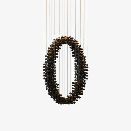 Charcoal Model O Chandelier