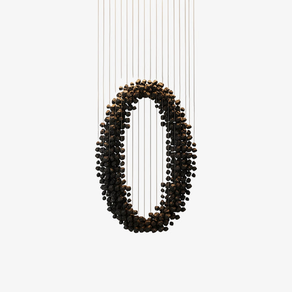 Charcoal Chandeliers O Curated Iron & Glass Chan