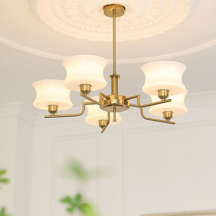 Modern Belue Chandelier