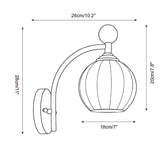 Modern Oaklune Wall Sconce – Ambient Illumination in Luxury Interior Setting View 6