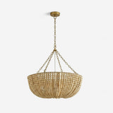 Oakmere Curated Solid Hardwood Chandelier – Solid Hardwood Chandelier