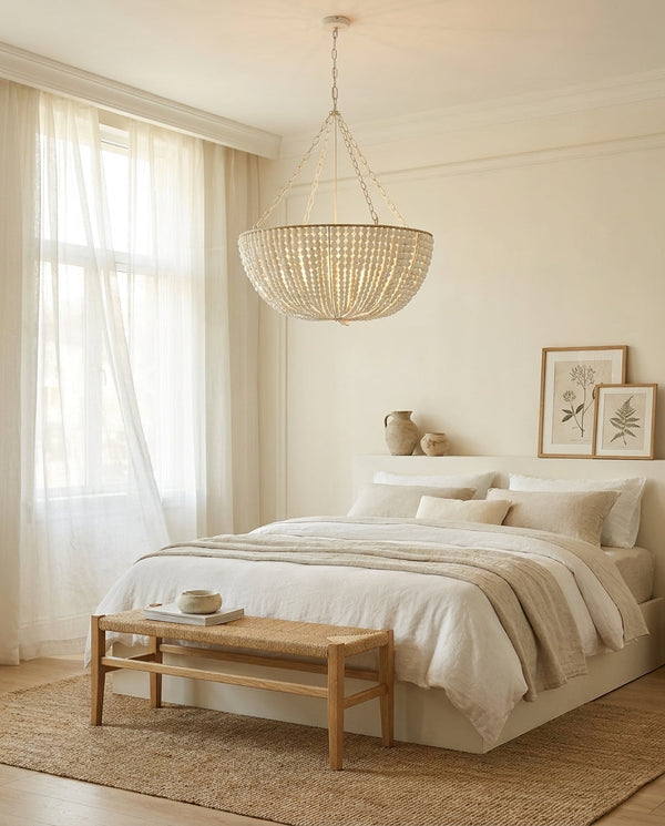 Oakmere Curated Solid Hardwood Chandelier