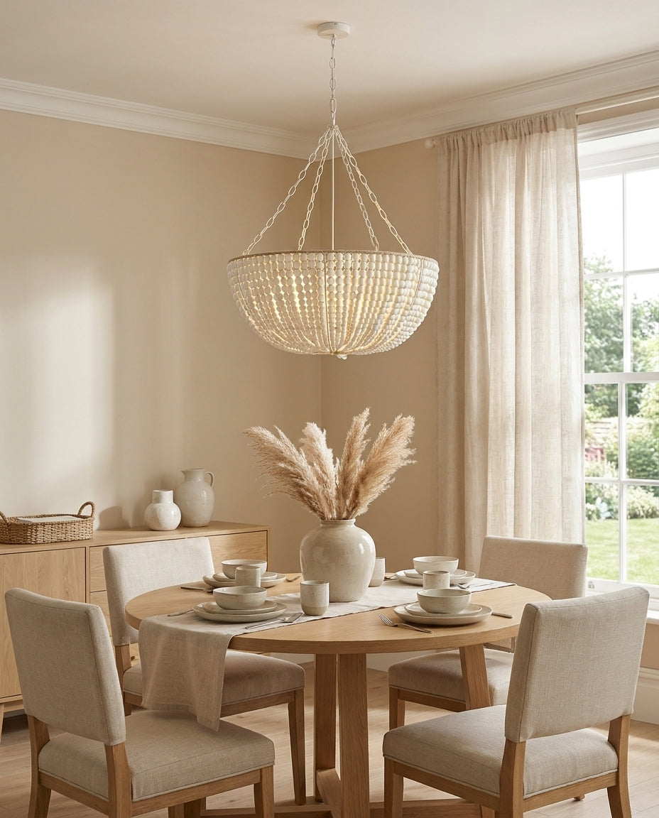 Oakmere Curated Solid Hardwood Chandelier