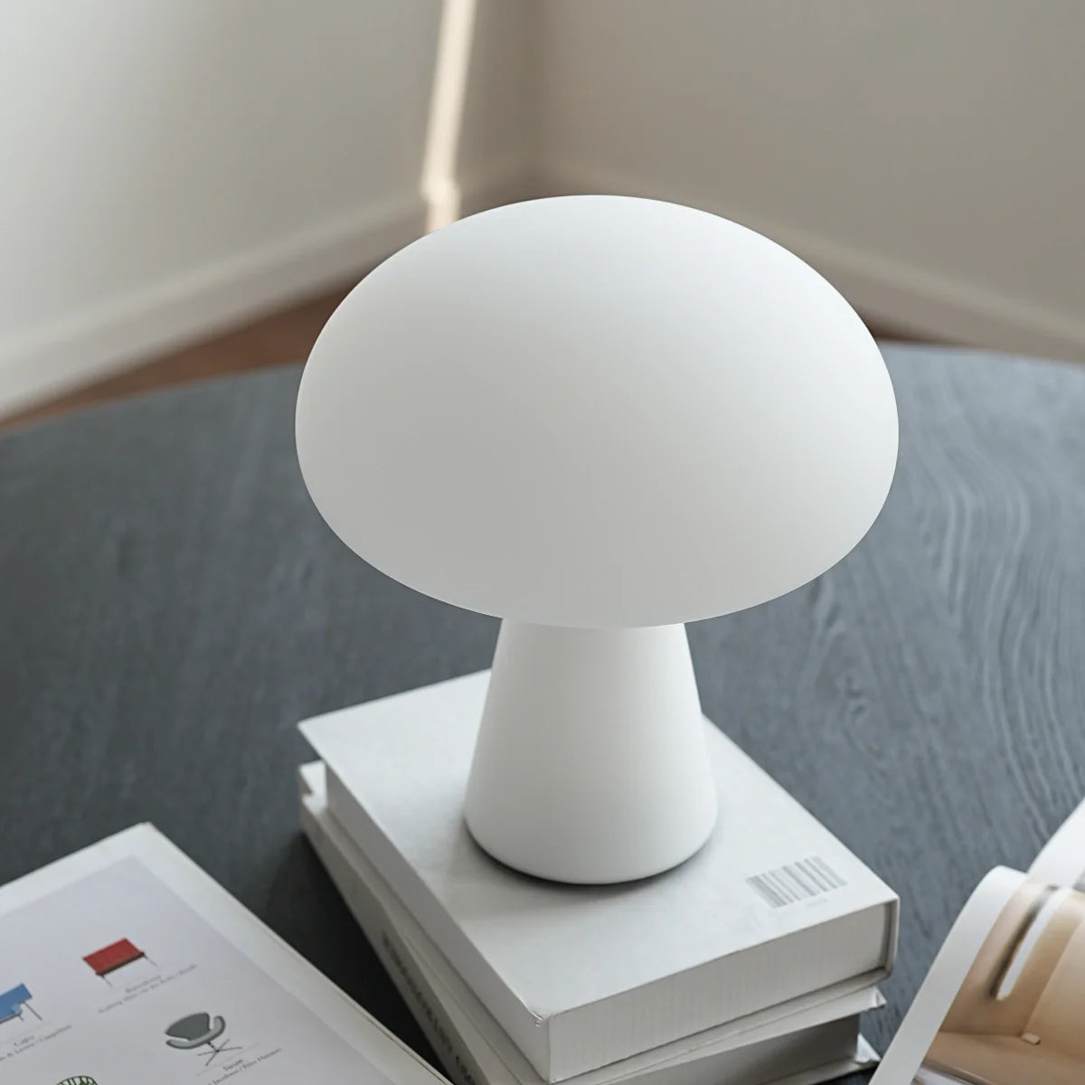 ABS Table Lamp View 3 | Mushroom Table Lamp | Nordic Designer ABS | JINSHE | JINSHE