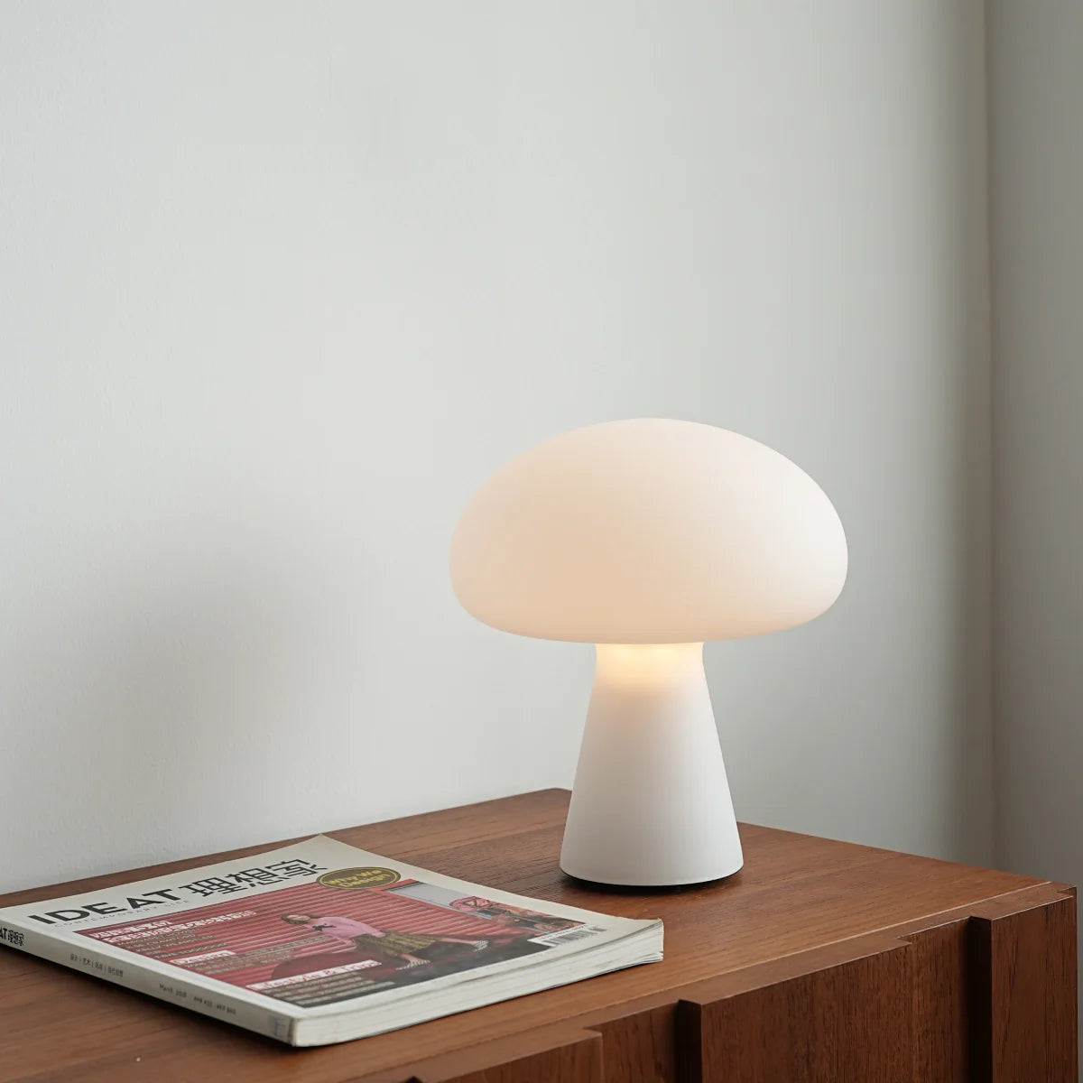 ABS Table Lamp View 2 | Mushroom Table Lamp | Nordic Designer ABS | JINSHE | JINSHE