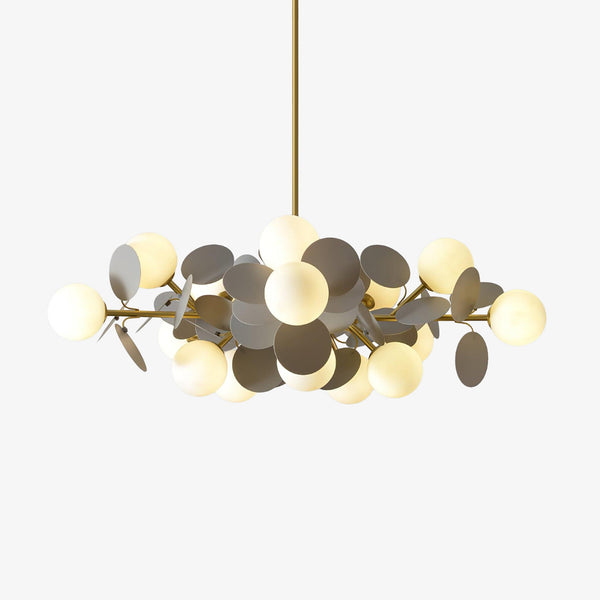 Off White Tree Curated Mouth-Blown Frosted Glass