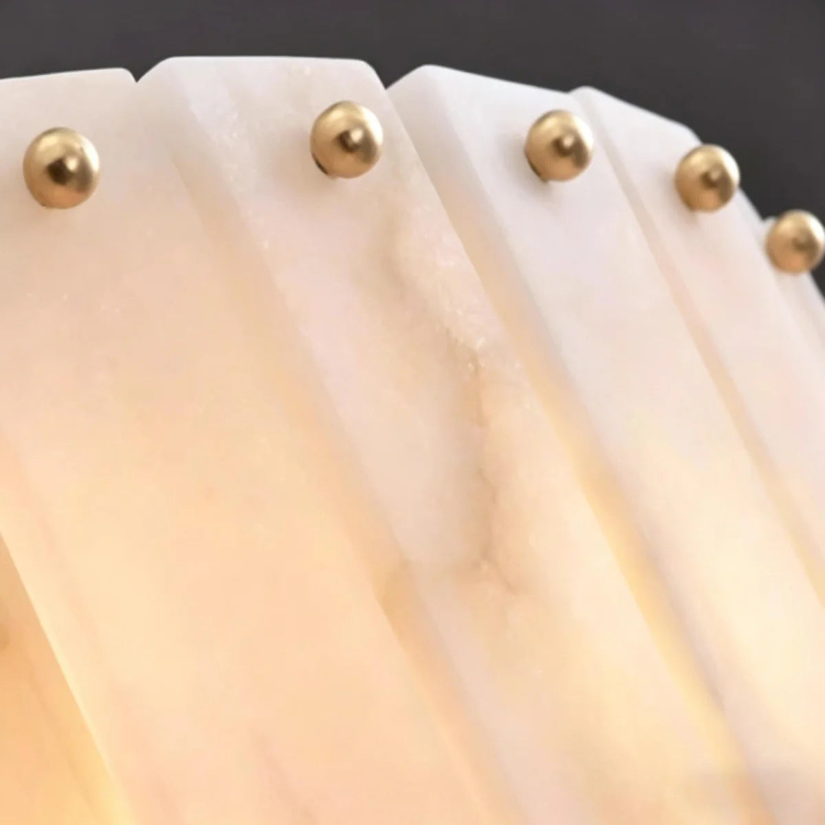 Spanish Alabaster Chandelier View 12 | Natural Spanish Alabaster Onyx Linear Chandelier | Modern Luxury Lighting | JINSHE | JINSHE