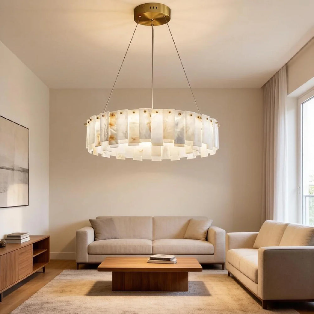 Onyx Ring Chandelier