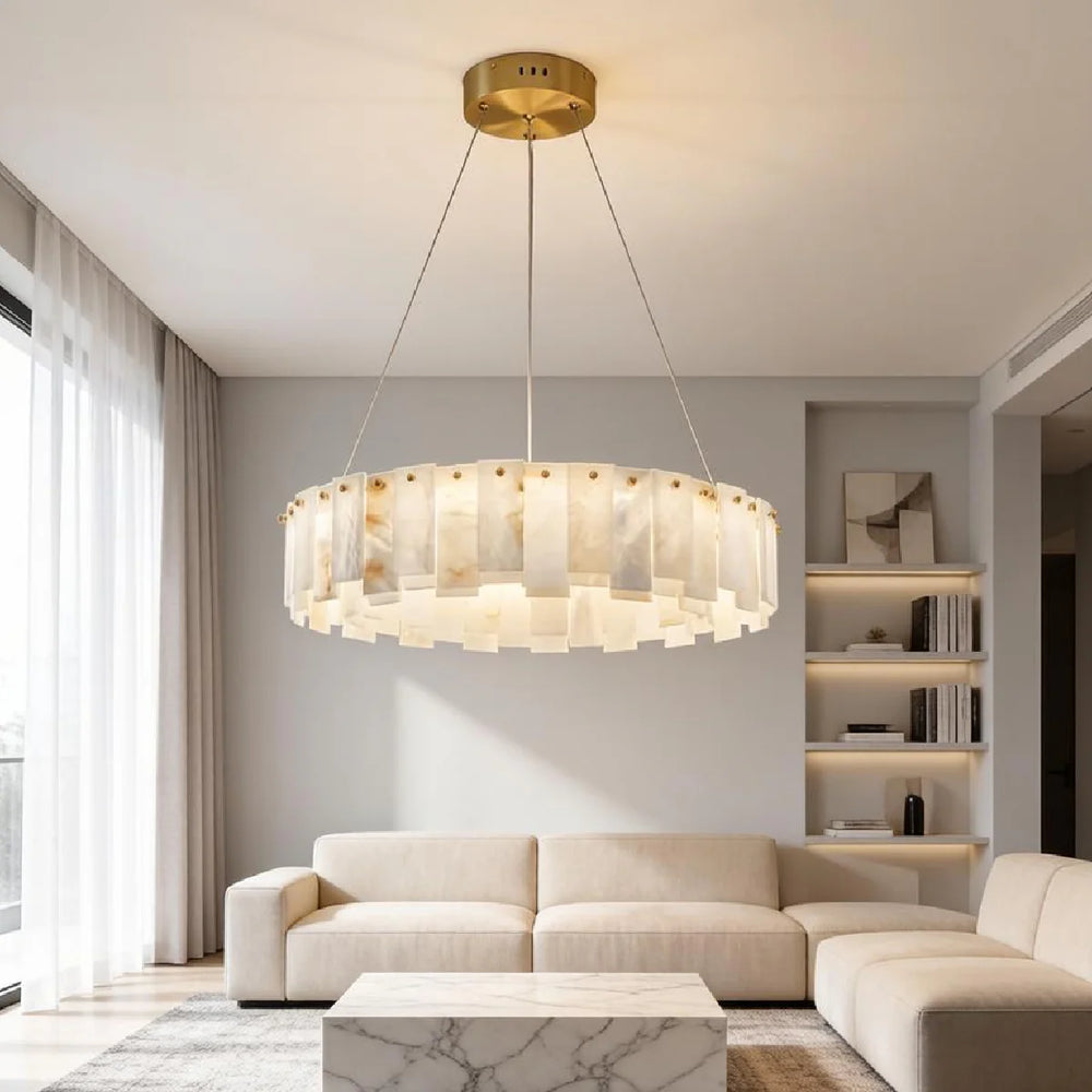 Onyx Ring Chandelier
