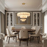 Onyx Double Ring Chandelier