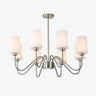 Opulenza Curated Mouth-Blown Frosted Glass Chand