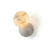 Orb Alabaster Curated Alabaster Wall Sconce – structural canopy joint detail