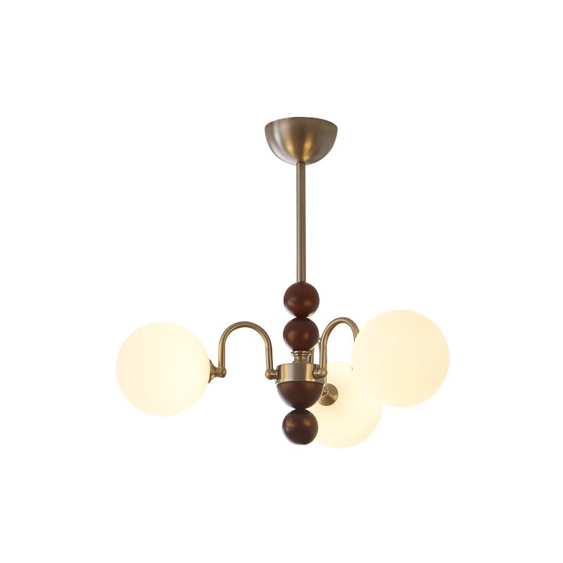 Orbital Curve Chandelier – Ambient Illumination in Luxury Interior Setting View 14