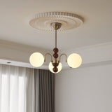 Orbital Curve Chandelier – Ambient Illumination in Luxury Interior Setting View 4