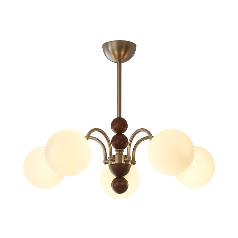 Orbital Curve Chandelier – Ambient Illumination in Luxury Interior Setting View 15