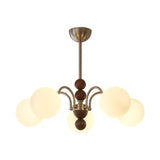 Orbital Curve Chandelier – Ambient Illumination in Luxury Interior Setting View 15