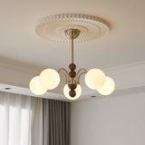 Orbital Curve Chandelier – Ambient Illumination in Luxury Interior Setting View 3
