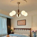 Orbital Curve Chandelier – Ambient Illumination in Luxury Interior Setting View 7