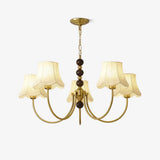 Orchid Fabric Chandelier – Handcrafted Architectural Luxury Lighting Fixture