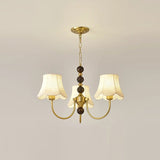 Orchid Fabric Chandelier – Ambient Illumination in Luxury Interior Setting View 13