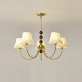 Orchid Fabric Chandelier – Ambient Illumination in Luxury Interior Setting View 14