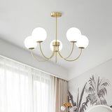 Orillia Curated Mouth-Blown Frosted Glass Chande – architectural ceiling profile