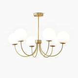 Orillia Curated Mouth-Blown Frosted Glass Chande – Mouth-Blown Frosted Glass Chandelier