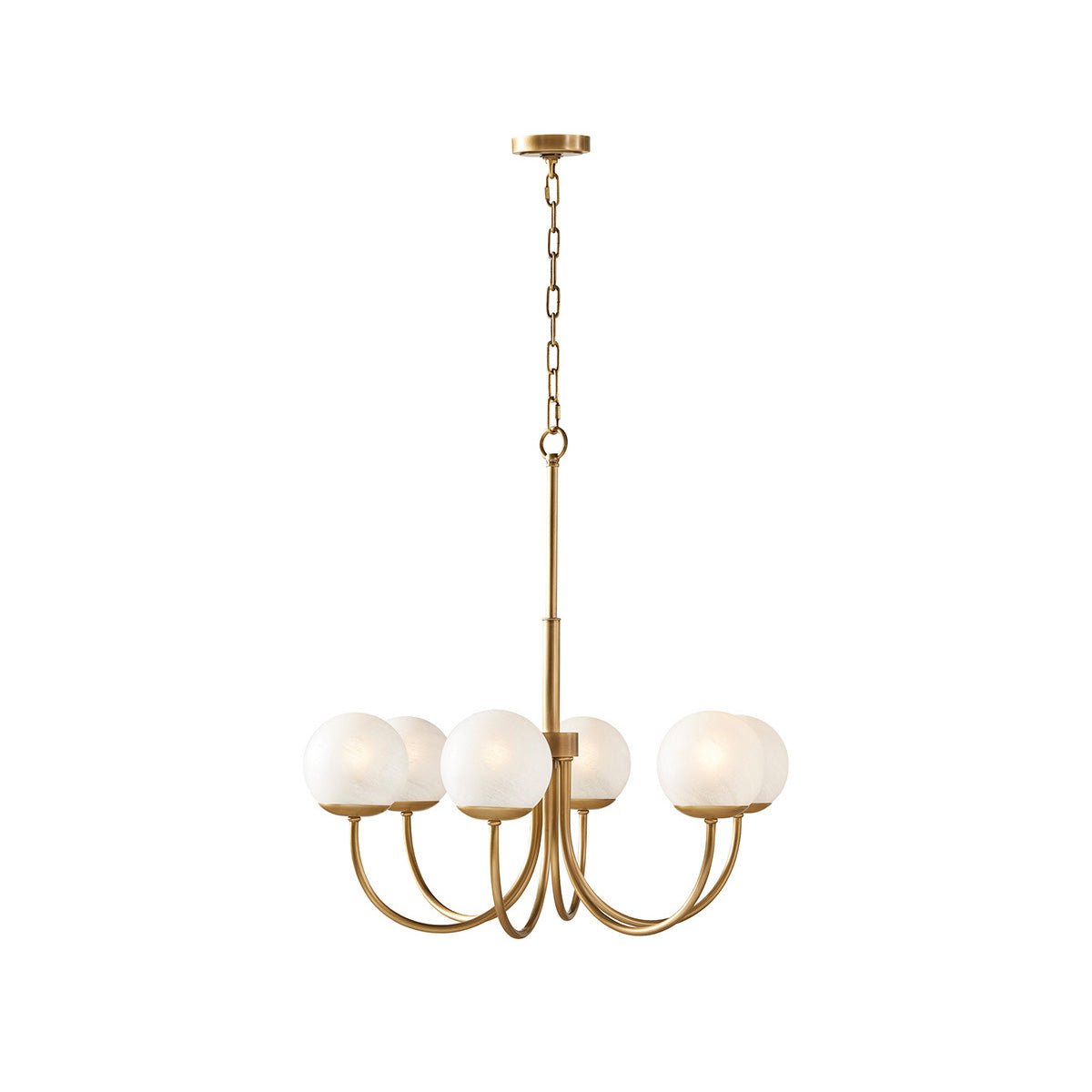 Orillia Glass Chandelier – Ambient Illumination in Luxury Interior Setting View 5