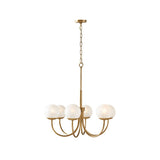 Orillia Glass Chandelier – Ambient Illumination in Luxury Interior Setting View 5