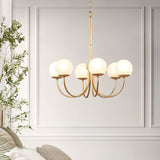 Orillia Glass Chandelier – Handcrafted Material Texture and Detail View