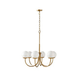 Orillia Glass Chandelier – Ambient Illumination in Luxury Interior Setting View 4