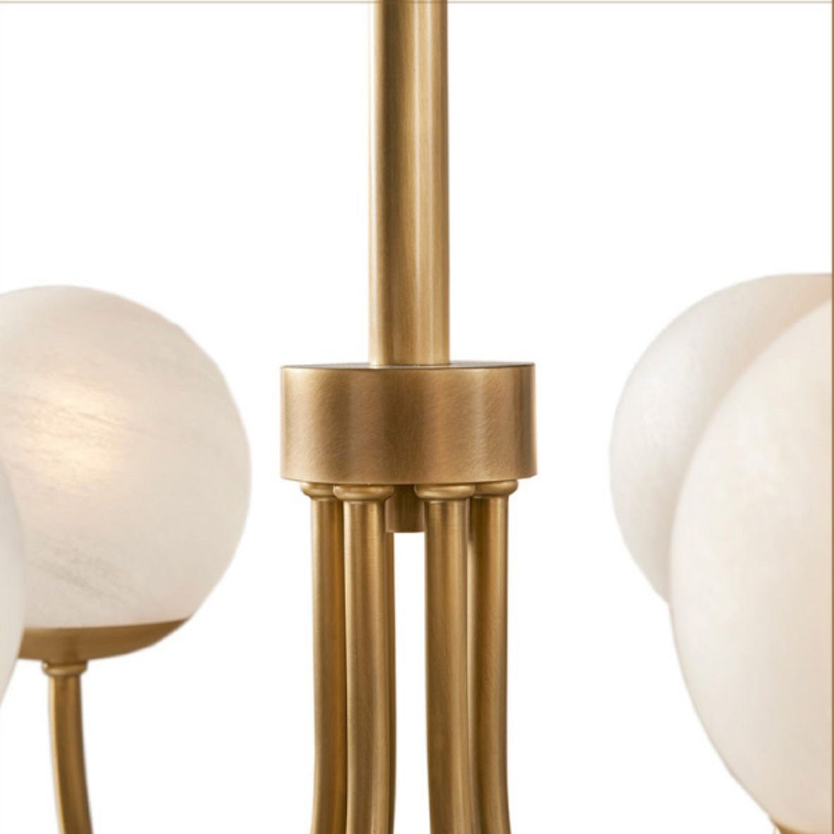Orillia Glass Chandelier – Ambient Illumination in Luxury Interior Setting View 3