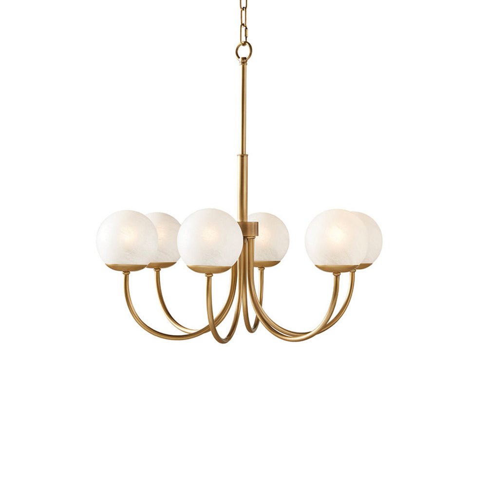 Orillia Glass Chandelier – Ambient Illumination in Luxury Interior Setting View 6