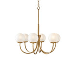 Orillia Glass Chandelier – Ambient Illumination in Luxury Interior Setting View 6