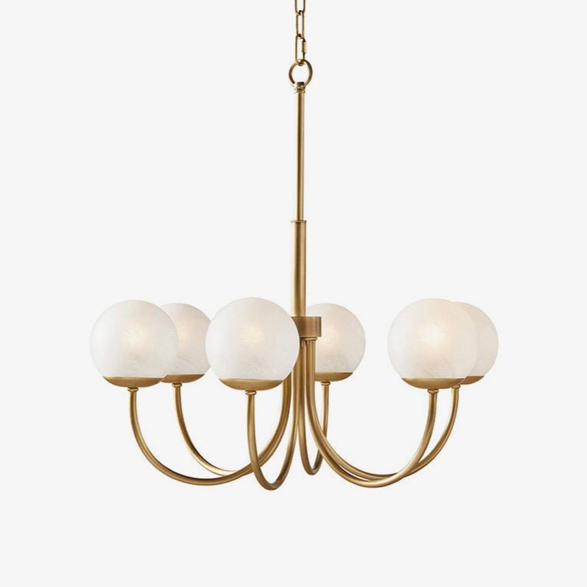 Orillia Glass Chandelier – Handcrafted Architectural Luxury Lighting Fixture