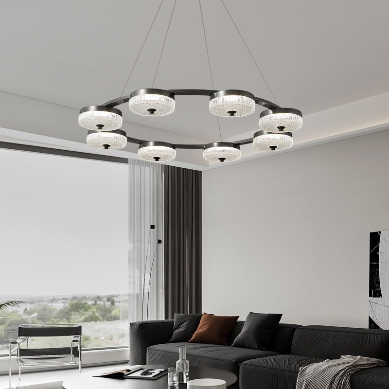 Orion Ring Chandelier – Ambient Illumination in Luxury Interior Setting View 3