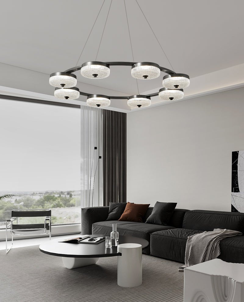 Orion Ring Chandelier – Ambient Illumination in Luxury Interior Setting View 6