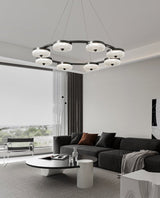 Orion Ring Chandelier – Ambient Illumination in Luxury Interior Setting View 6