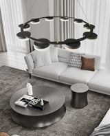 Orion Ring Chandelier – Ambient Illumination in Luxury Interior Setting View 7