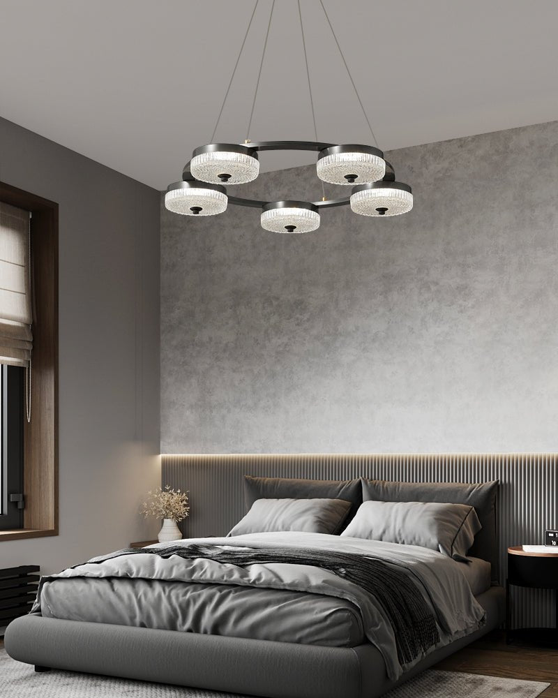 Orion Ring Chandelier – Ambient Illumination in Luxury Interior Setting View 8
