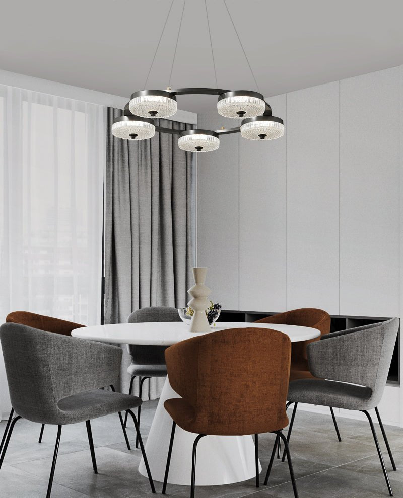 Orion Ring Chandelier – Ambient Illumination in Luxury Interior Setting View 9