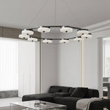 Orion Ring Chandelier – Ambient Illumination in Luxury Interior Setting View 4