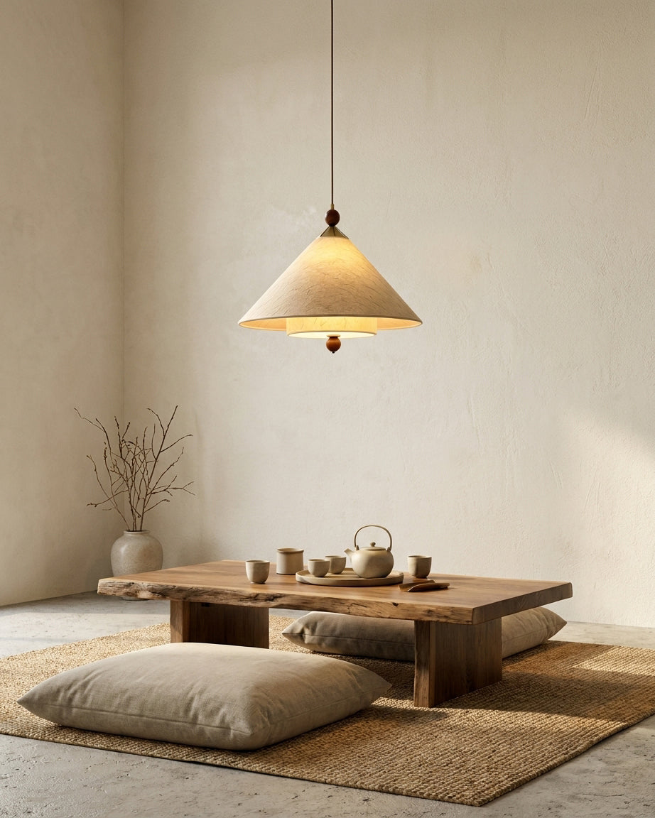 Orlana Cone Pendant Light – Ambient Illumination in Luxury Interior Setting View 4