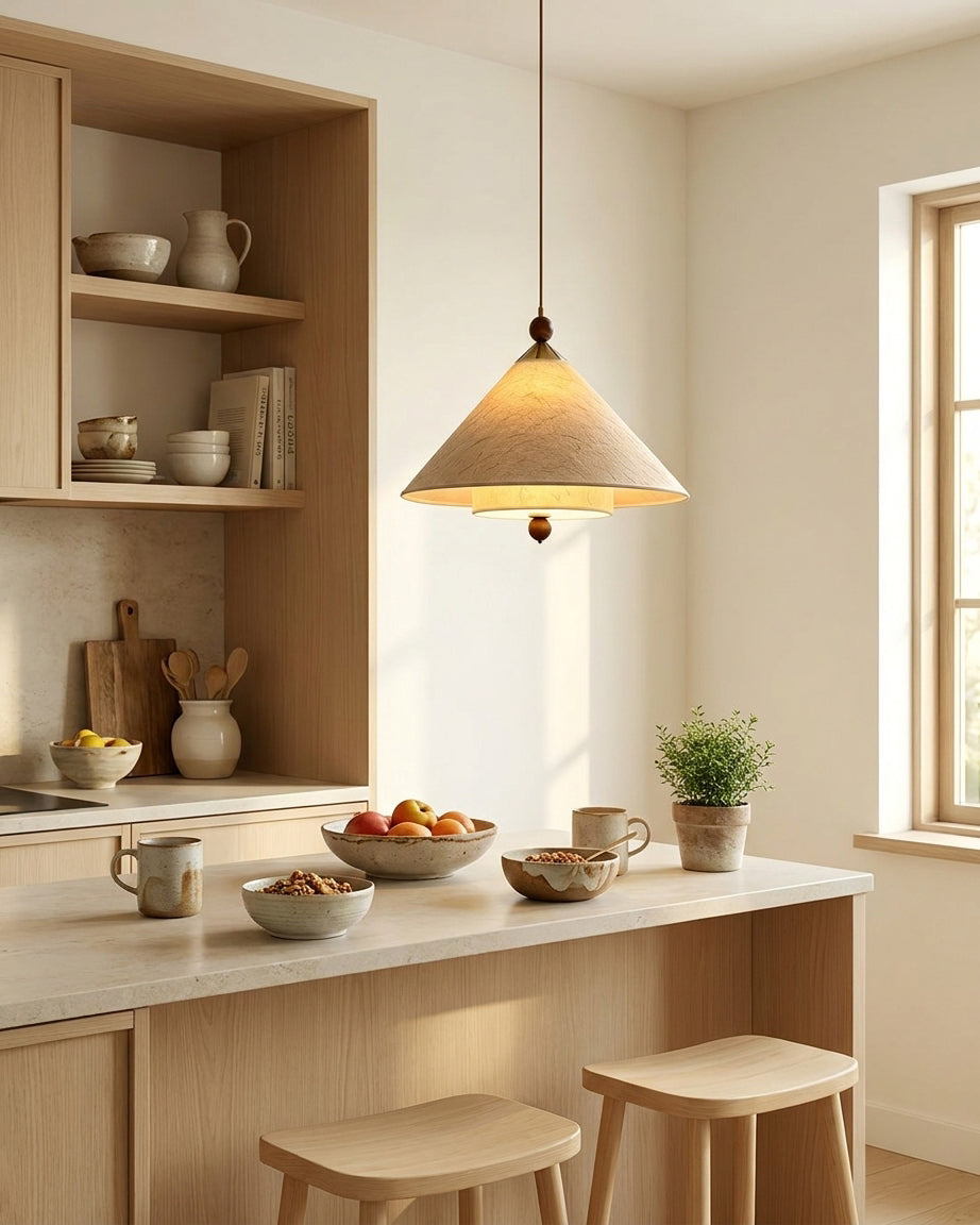 Orlana Cone Pendant Light – Ambient Illumination in Luxury Interior Setting View 10