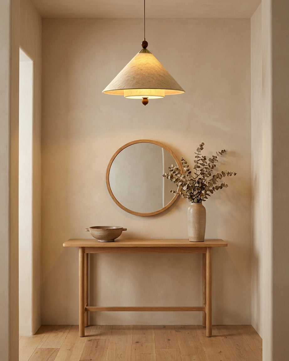 Orlana Cone Pendant Light – Ambient Illumination in Luxury Interior Setting View 11