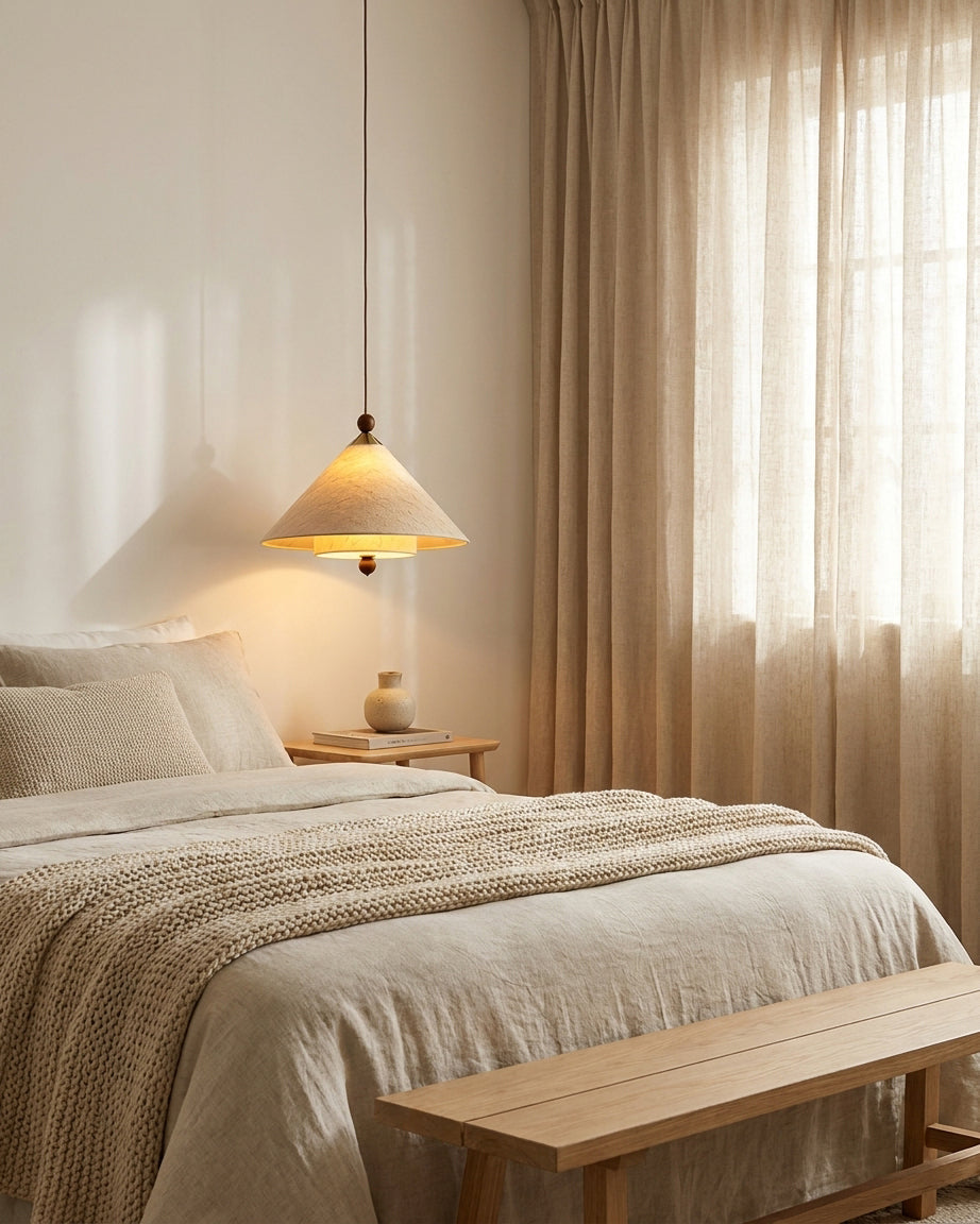 Orlana Cone Pendant Light – Ambient Illumination in Luxury Interior Setting View 12