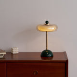 Ormino Disc Curated Mouth-Blown Frosted Glass Ta – structural canopy joint detail