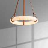 Spanish Alabaster Pendant Light View 6 | Oslo A Pendant Light | Spanish Alabaster | JINSHE | JINSHE