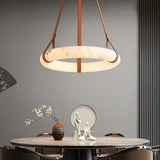 Spanish Alabaster Pendant Light View 3 | Oslo A Pendant Light | Spanish Alabaster | JINSHE | JINSHE
