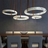 Spanish Alabaster Pendant Light View 5 | Oslo A Pendant Light | Spanish Alabaster | JINSHE | JINSHE